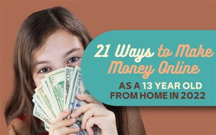 What can a 13 year old do for money?