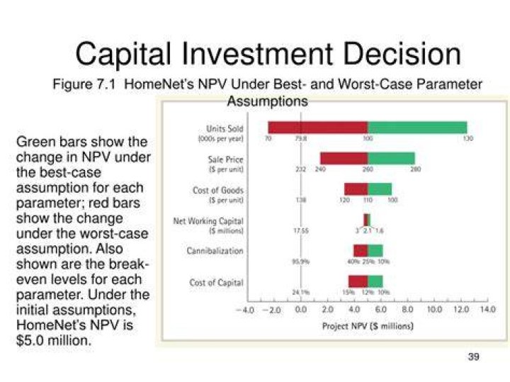 What is capital investment decision?