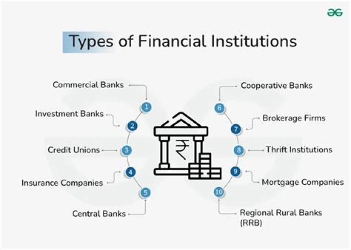 Which type of financial institutions work on a not for profit basis?