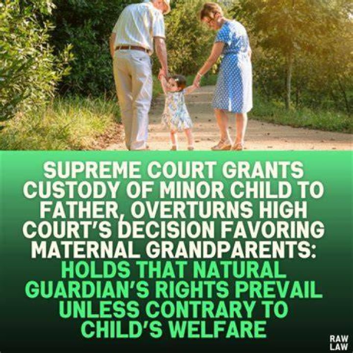 Who is natural guardian of a married minor girl?