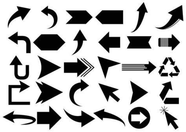 Why direction symbols are commonly used?