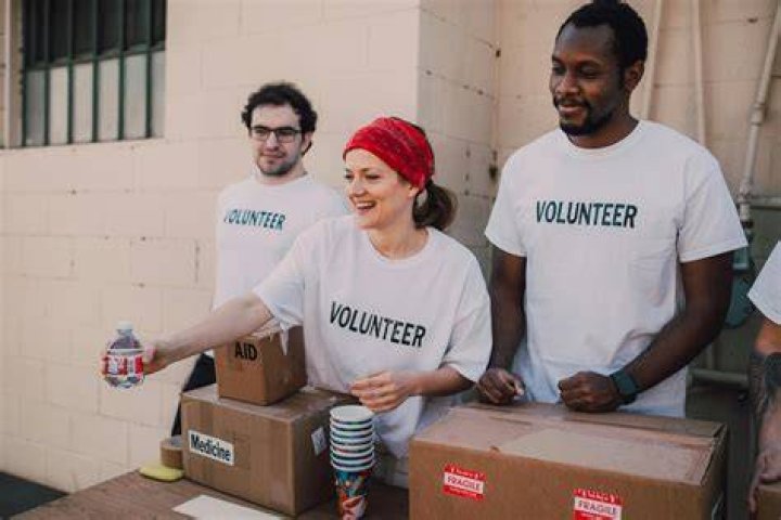 Why does the government encourage volunteerism?